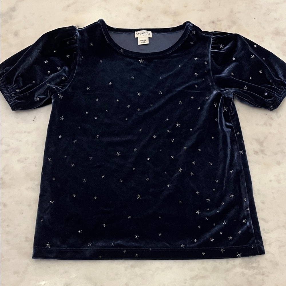 Crewcuts Midnight Blue Starry Tee